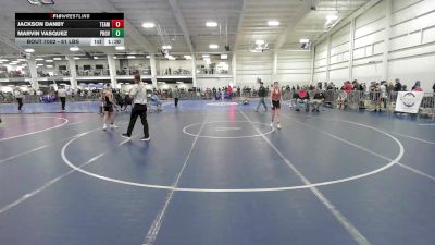 81 lbs Round Of 32 - Jackson Danby, Team Tugman vs Marvin Vasquez, Providence BTS