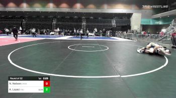 197 lbs Round Of 32 - Nickolas Nelson, Corban vs Arick Lopez, California Baptist University