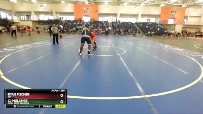 285 lbs Champ. Round 2 - Cj Mullings, Penn State Behrend vs Ryan Fischer, RIT