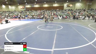 109 lbs Consi Of 8 #2 - Jessie Garcia, Open Mat Academy vs Wesley Smith, No Team