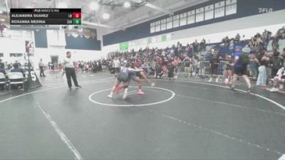 130 lbs Cons. Round 2 - Alejandra Suarez, Legacy WC vs Roxanna Medina, Santiago