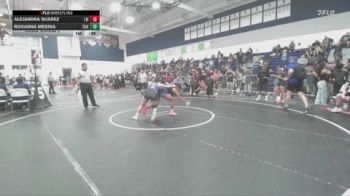 130 lbs Cons. Round 2 - Alejandra Suarez, Legacy WC vs Roxanna Medina, Santiago