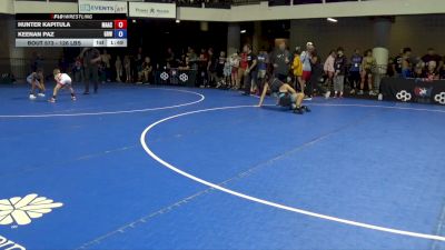 126 lbs Cons. Semis - Hunter Kapitula, Mat Assassins vs Keenan Paz, Gold Rush Wrestling