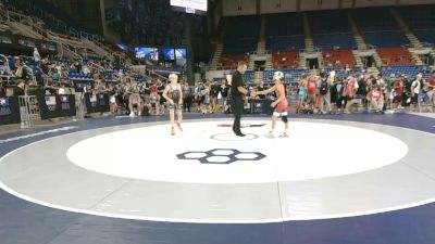 88 lbs Champ. Rd Of 32 - Kamden Gallus, Minnesota vs Abel Mixon, Kansas