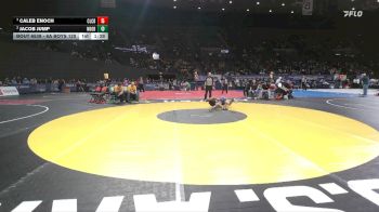 6A Boys 120 lbs Semifinal - Caleb Enoch, Clackamas Boys vs Jacob Jump, Newberg Boys