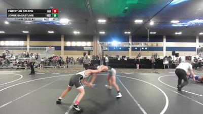 126 lbs Consi Of 32 #1 - Christian Deleon, Legends Of Gold LV vs Jorge Sagastume, Westlake Wrestling