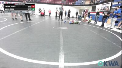 85 lbs 3rd Place - Caden Jerry, Rough Riders vs Ames Dore, Standfast