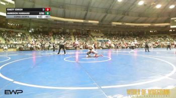 60 lbs Consolation - Emett Emigh, Top Fuelers Wrestling vs Jameson Hubbard, South Central Punisher Wrestling Club