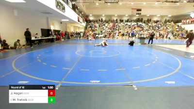 132 lbs Round Of 16 - Jabrier Hogan, Georgia vs Miles Tretinik, Georgia