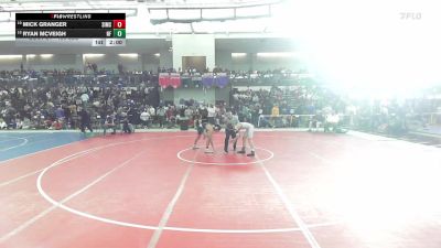 126 lbs Round Of 32 - Mick Granger, Simsbury vs Ryan Mcveigh, New Fairfield