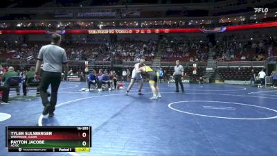 1A-285 lbs Cons. Round 5 - Tyler Sulsberger, Westwood, Sloan vs Payton Jacobe, AC/GC