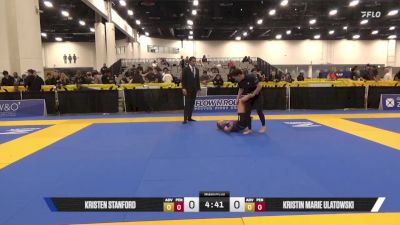 Kristin Marie Ulatowski vs Kristen Stanford 2025 World IBJJF Jiu-Jitsu No-Gi Championship