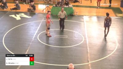 152 lbs Consolation - Joey Iaria, Hingham vs Anthony Brooks, Mt. Hope