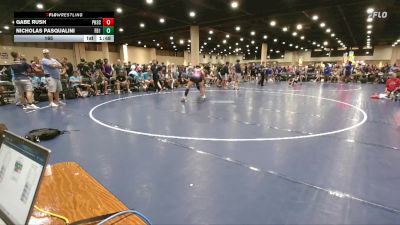 165 lbs Round 4 (6 Team) - Gabe Rush, Powerhouse vs Nicholas Pasqualini, Funky Boyz