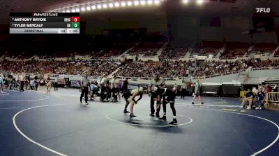 157-D2 Semifinal - Tyler Metcalf, Deer Valley High School vs Anthony Brydie, Desert Edge High School