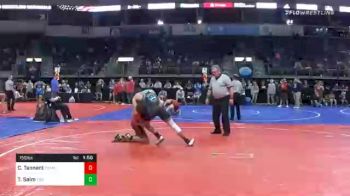 155 lbs 7th Place - Cole Tennant, Team Vision Quest vs Tate Saim, The Arena Wrestling Academy