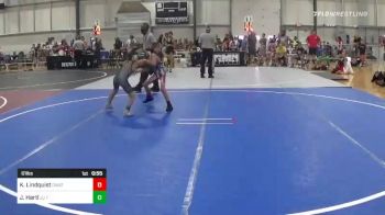 61 lbs Consi Of 8 #2 - Kolton Lindquist, Owatonna vs Jacob Hartl, JJ Trained