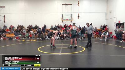 DIVISION 22 lbs Round 3 - Chase Ackerman, Wapsie Valley vs Ethan Harper, Columbus Catholic