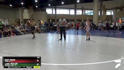 106 lbs Round 3 (6 Team) - Sam Jones, TNWA #2 vs Luke Mealer, Guerrilla Red