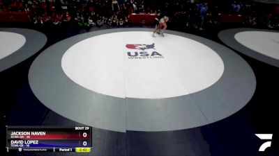 175 lbs Round 4 (16 Team) - Jackson Naven, KCWA-GR vs David Lopez, TCWA-GR