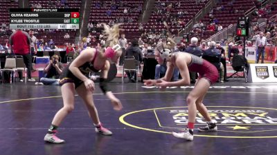 112 lbs Consi 3 - Olivia Kearns, Shippensburg-G vs Kylee Trostle, Eastern Lebanon Co.-G