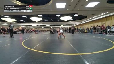 109 lbs Consi Of 32 #1 - Piper Eller, Charger WC vs Olivia-Grace Porras, Savage House WC