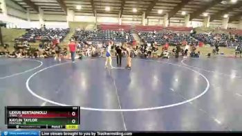 110 lbs Round 5 (10 Team) - Lexus Bertagnolli, UTAH2 vs Kaylin Taylor, MONTANA