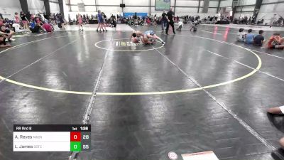 135 lbs Rr Rnd 6 - Arturo Reyes, Mat Assassins K8 B vs Lincoln James, Team Gotcha