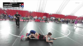 110 lbs Quarterfinal - Corbin Durst, Top Dawgs Wrestling vs Kaden Armoto, Askren Wrestling Academy