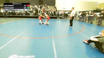 99-J lbs Round Of 16 - Jake Kiernan, Pro-ex Wrestling Club vs Xavier Lewis, Unattached