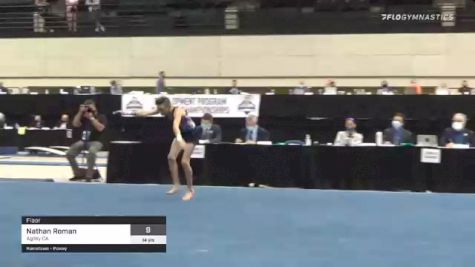 Nathan Roman - Floor, Agility CA - 2021 USA Gymnastics Development Program National Championships