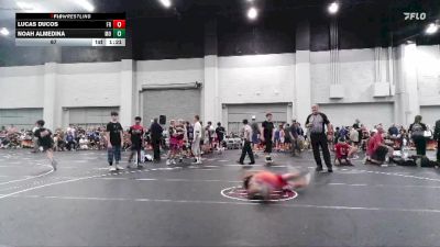 67 lbs Round 1 (4 Team) - Lucas Ducos, Florida Rage vs Noah Almedina, Missouri Outlaws