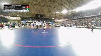 Boys 4A 126 lbs Champ. Round 1 - Earle Taylor, Puyallup vs Ethan Venuto, Yelm