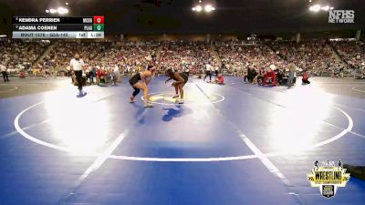 G5A-145 lbs 1st Place Match - Kendra Perrien, MCLOUD (Girls) vs Adama Coenen, PLAINVIEW (Girls)