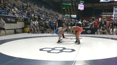 157 lbs Cons. Sub-rd Of 32 - Carmine Cruz, Arizona vs Kash Brown, North Dakota