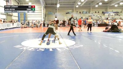 195 lbs Rr Rnd 1 - Ayden Lambert, Iron Faith Silver - HSB vs Alex Reyes, Triumph Blue - HSB