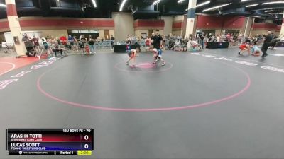 70 lbs Cons. Semi - Arashk Totti, Star Wrestling Club vs Lucas Scott, Texans Wrestling Club