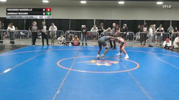 113 lbs Round Of 64 - Vincenzo Mannello, NY vs Jarreau Walker, OH