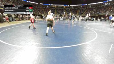 150 lbs Consy 1 - Landon Hartman, Bellwood Antis vs Will Neighly, Mt Pleasant