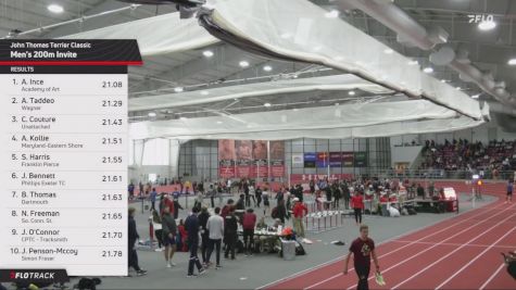 Men's 200m Open, Finals 1