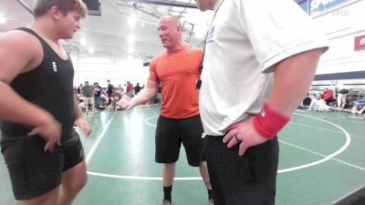 285 lbs Quarterfinal - Cadderly Meeker, The Asylum Yellow-HS vs Shawn Course, Northern Elite-HS