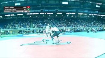 D2-120 lbs Cons. Semi - Caelen Covell, Holly vs Pilot Swab, Stevensville Lakeshore