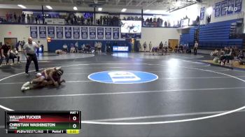 149 lbs Quarterfinal - Christian Washington, Loras vs William Tucker, Eureka