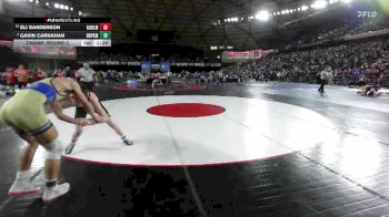 Boys 2A 138 lbs Champ. Round 2 - Eli Sanderson, Burlington-Edison vs Gavin Carnahan, Deer Park