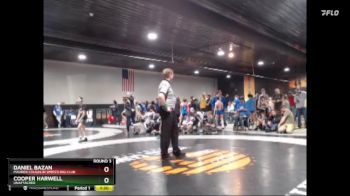 83 lbs Round 3 - Cooper Harwell, Unattached vs Daniel Bazan, Maurer Coughlin Wrestling Club