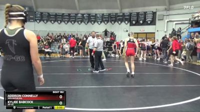 JV-1 lbs Round 3 - Addison Connelly, Williamsburg vs Kyliee Babcock, AP-GC