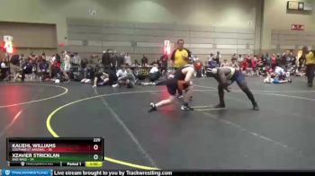 220 lbs Round 5 (8 Team) - Xzavier Stricklan, Bad Bass vs Kaijehl Williams, Southwest Arsenal