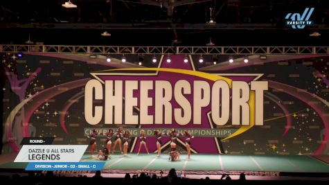 Dazzle U All Stars - Legends [2023 L1 Junior - D2 - Small - C] 2023 CHEERSPORT National All Star Cheerleading Championship