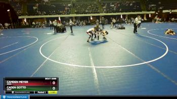95 lbs Cons. Round 5 - Camden Meyer, Iowa vs Caden Gotto, Iowa