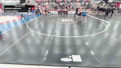 180 lbs Round 4 (12 Team) - Kristen Langelotti, East Stroudsburg University vs Alyssa Guzman, Western New England